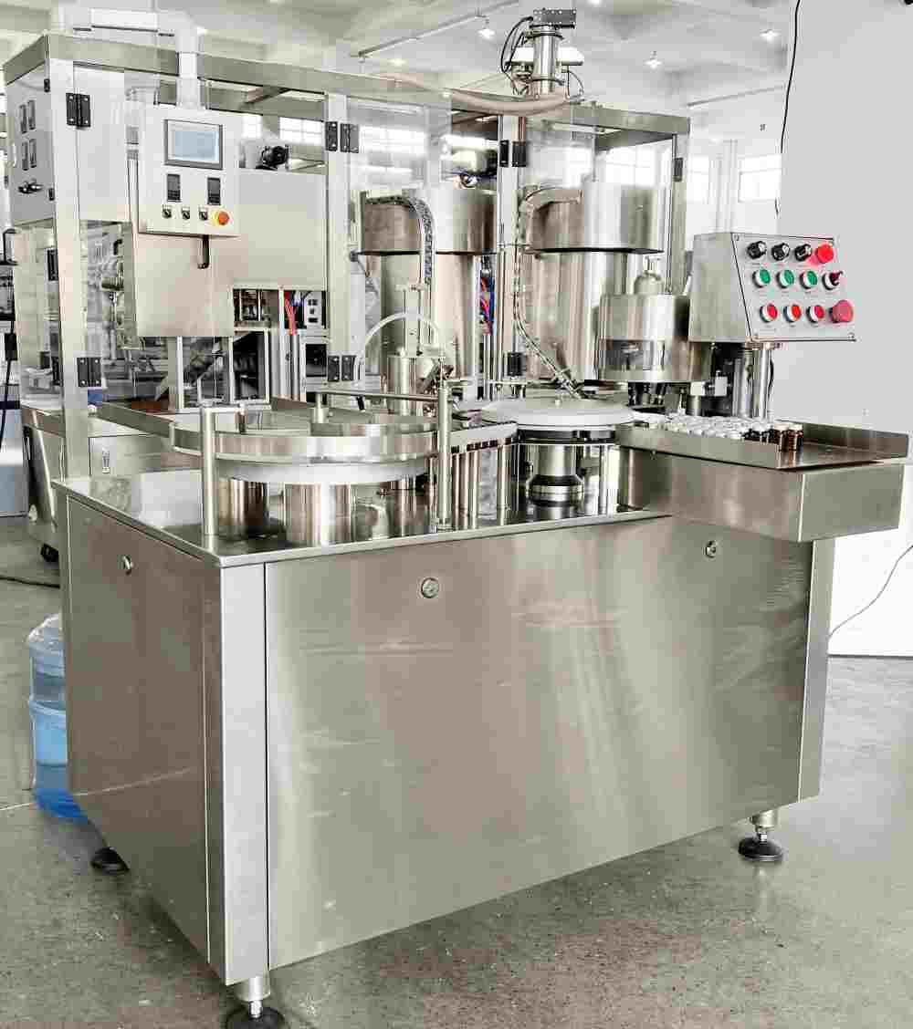 Automatic penicillin bottle filling machine liquid filling line penicillin bottl