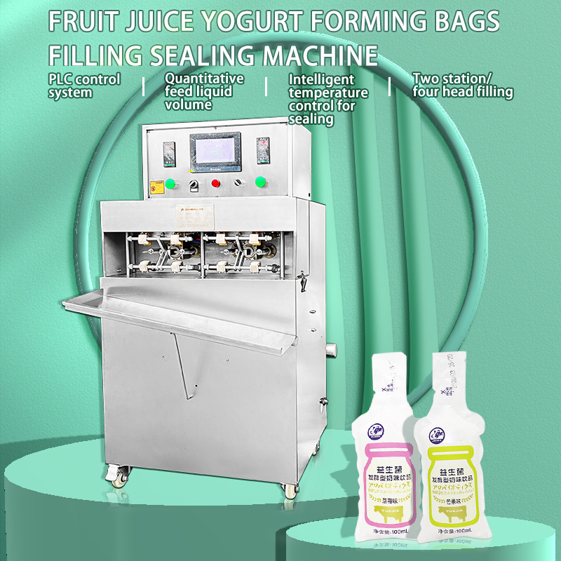 Automatic Egg Tofu Forming Bag Filling And Sealing Machine